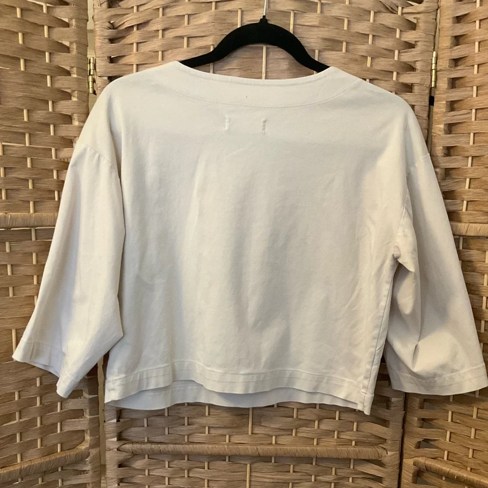 Everlane Women's Crewneck Boxy Top - Picture 2 of 7